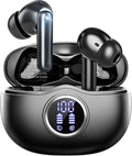 Wireless Earbuds, Bluetooth 5.3 Headphones HiFi Stereo 50H Playback LED Digital Display Ear Buds with ENC Noise